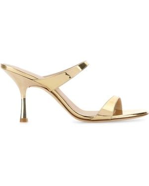 Stuart Weitzman Round Open Toe Heels - Multicolour
