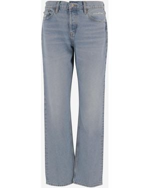 RE/DONE Katoenen Jeans - Blauw