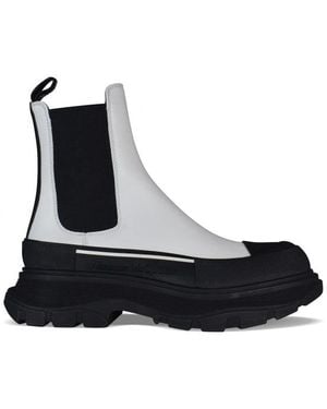McQueen Tread Slick Boots - Black