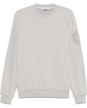 Stone Island Sweatshirt - Weiß