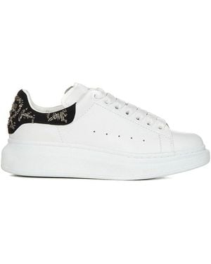 McQueen Oversized Lederen Sneakers - Wit