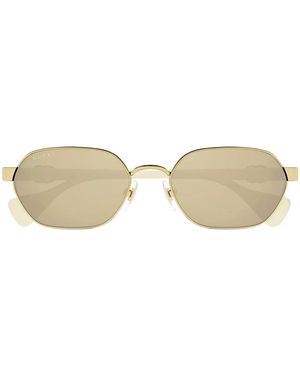Gucci Sonnenbrille Gg1593 S 002 Gold/Rosa Unisex - Gelb