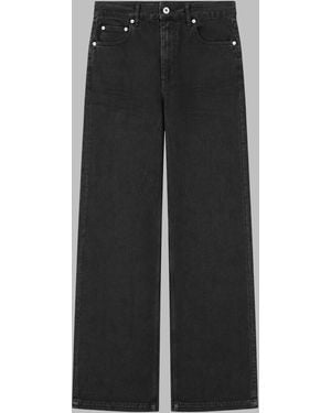 Rick Owens Jeans Geth Cotton - Black