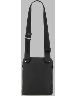 BOSS Borsa A Tracolla Con Logo - Black