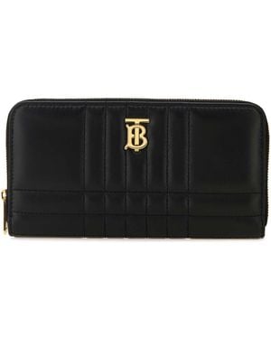 Burberry Nappa Leather Lola Wallet - Black