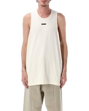 Essentials x Fear Of God T Shirts And Polos - Natural