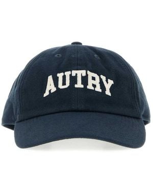 Autry 100% Cotton Baseball Cap - Blue