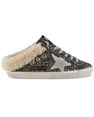 Golden Goose Deluxe Brand Sabot Superstar - Brown