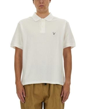 South2 West8 Cotton Polo - White