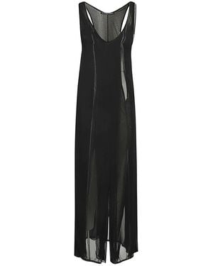 Y. Project Y/Projekt langes Panzerkleid - Schwarz