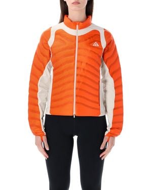 Nike Acg Trail Running Jacket - Orange