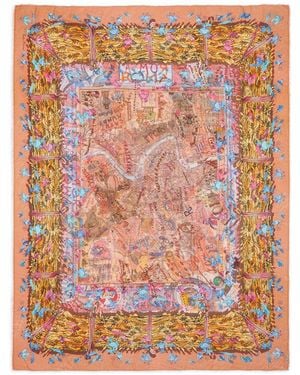 Faliero Sarti New Roma Seidenmischung-Stola - Pink