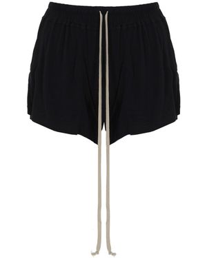 Rick Owens Drawstring Shorts - Black