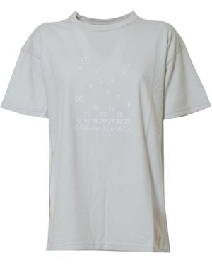 Maison Margiela T-shirts En Polo's - Grijs