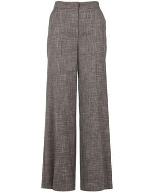 SIMONA CORSELLINI Trousers - Grey