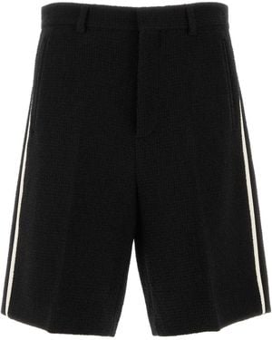 Gucci Boucle Bermuda Shorts - Black