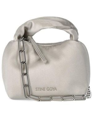 Stine Goya Ziggy Satin Micro Bag - White