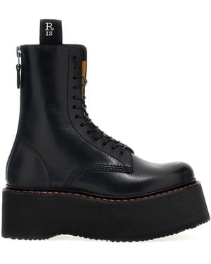 R13 ' X Stack' Stiefel - Schwarz