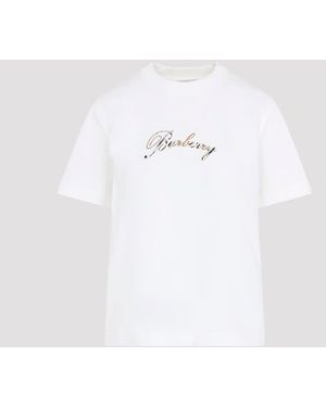 Burberry Frankie T-Shirt - Weiß