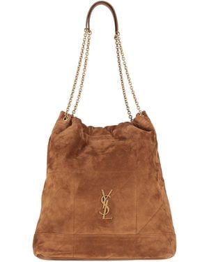 Saint Laurent Schultergurttasche - Braun