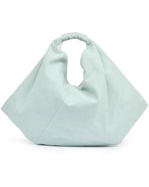 MM6 by Maison Margiela Draped Japanse Schoudertas - Naturel