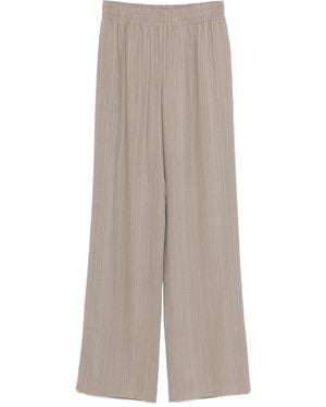 Golden Goose Journey W's Jogging Brittany Light Pinstripes Viscose Crepe - Grey