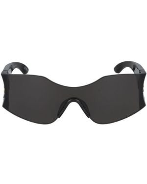 Balenciaga Sonnenbrille BB0292 S 001 grau grau grau /1/120 - Schwarz