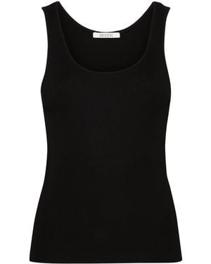 Gauchère Top - Nero