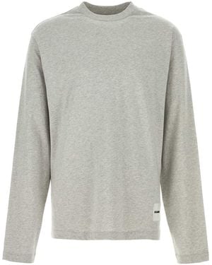 Jil Sander Crew Neck T-Shirt - Grey
