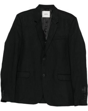 Arte' Art Antwerp Leinenanzugjacke und andere Artikel - Schwarz