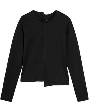 Y-3 Getailleerd T-Shirt - Zwart