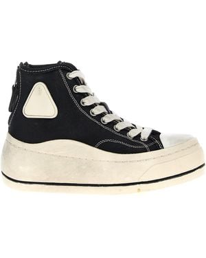 R13 'High Top' Sneakers - Schwarz