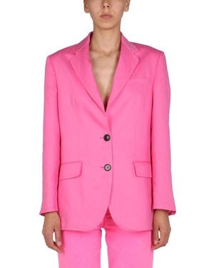 MSGM Singlebreasted Jacket - Pink