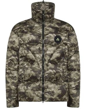 Peuterey Plurals X Tony Effe Takeoff Camou Down Jacket - Green