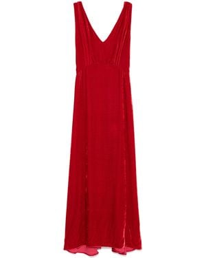 P.A.R.O.S.H. Relur Maxi Dress - Red