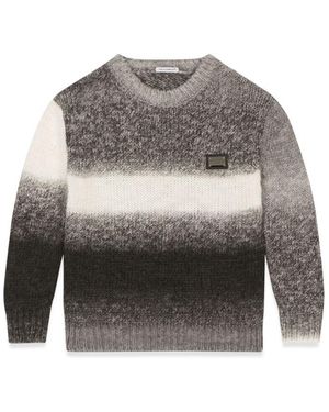 Dolce & Gabbana Crew Neck Pullover - Grey