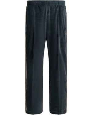Needles Cotton Polyester Sports Pants - Blue