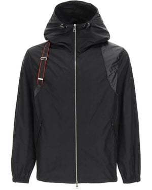 McQueen Kabelbaum Windbrecher - Schwarz
