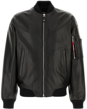 DSquared² Leather Jackets - Black