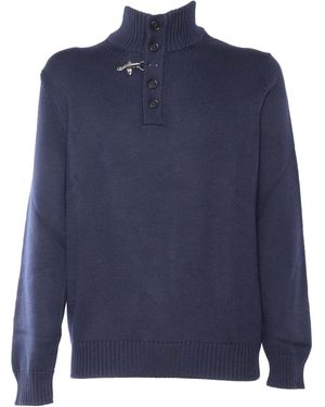 Fay Maglia Lupetto+gancio F.5 - Blauw