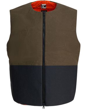 GR10K Cotton Sleeveless Jacket Jackets And Coats - Green