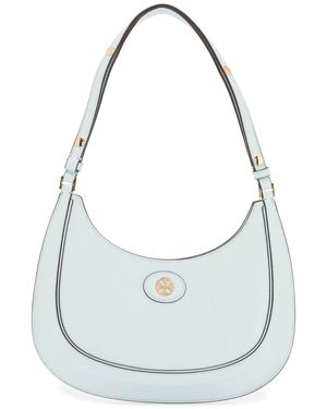 Tory Burch Robinson Half Moon Bag - Weiß