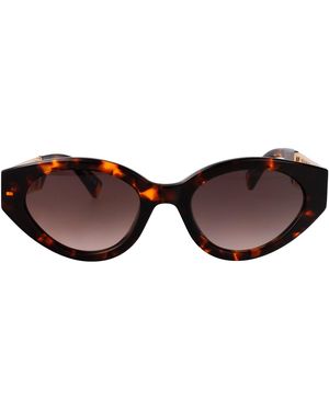 Moschino Oval Sonnenbrille MOS160/S 086 ha - Braun