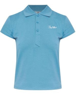 The Attico La Polo Attico Jersey - Blu