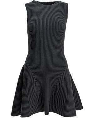 Alaïa "Skater" Short Dress - Black