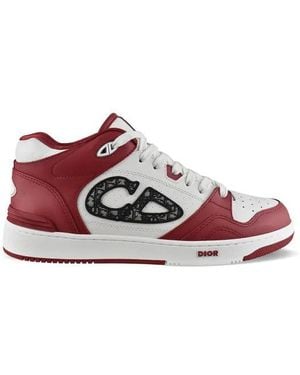 Dior B57 Mid-Top-Sneaker - Rot