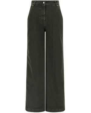Nude Wide Leg Jeans - Green