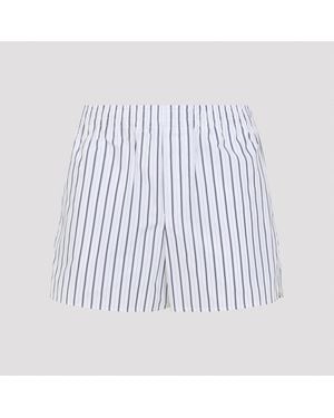 Ami Paris Ami Elasticated Shorts - Blue