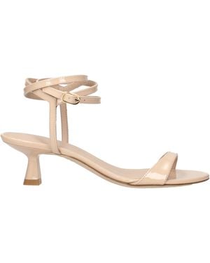 Stuart Weitzman Nudist Wrap Sandals Patent Leather/Light - Pink