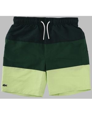 Lacoste Costume Da Bagno - Green